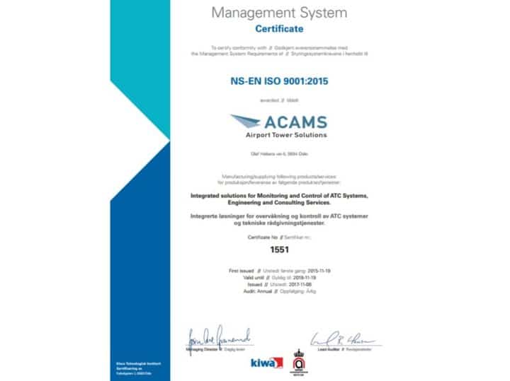 ACAMS has upgraded its ISO standards - ACAMS