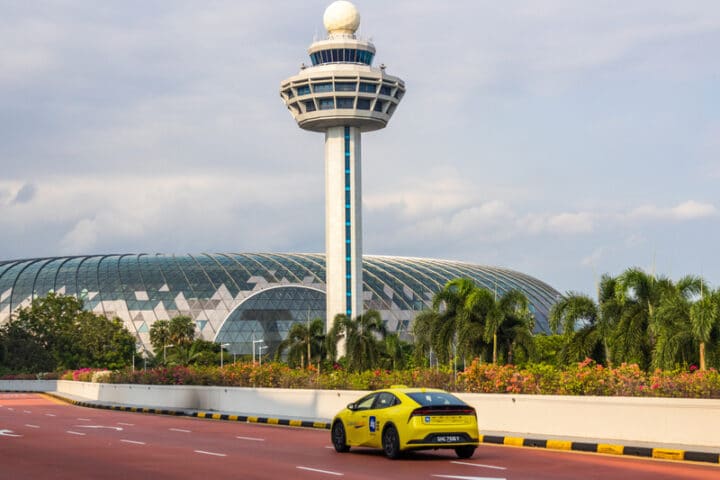 ATC Tower at Changi International Airport