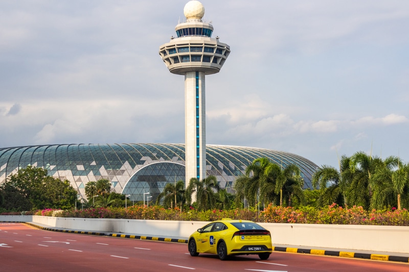 ATC Tower at Changi International Airport